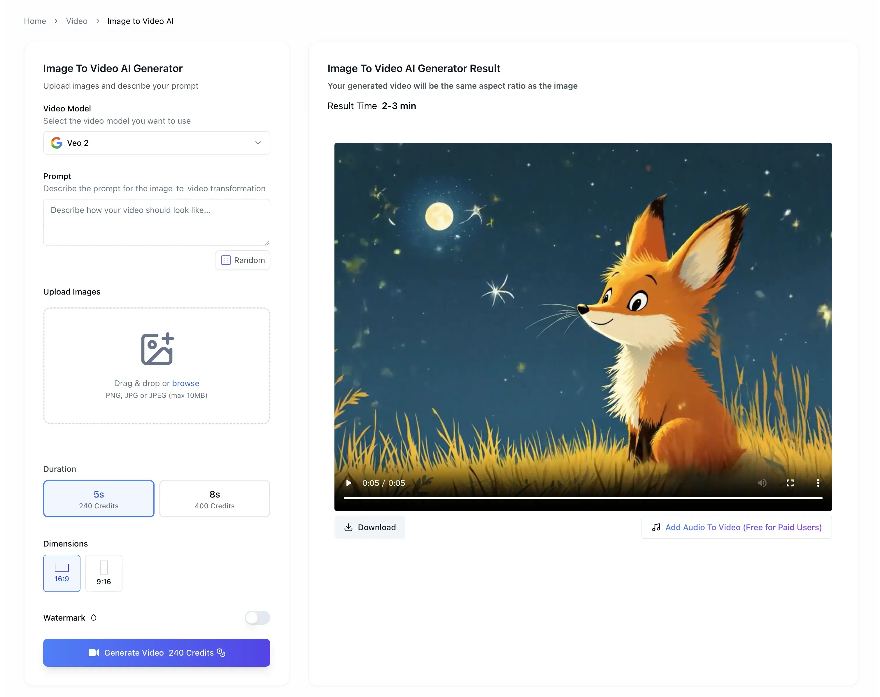 画像から動画 AI で動画を作成する方法