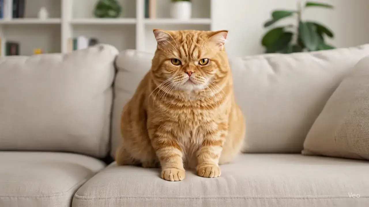 Cat Flipping Off the Camera