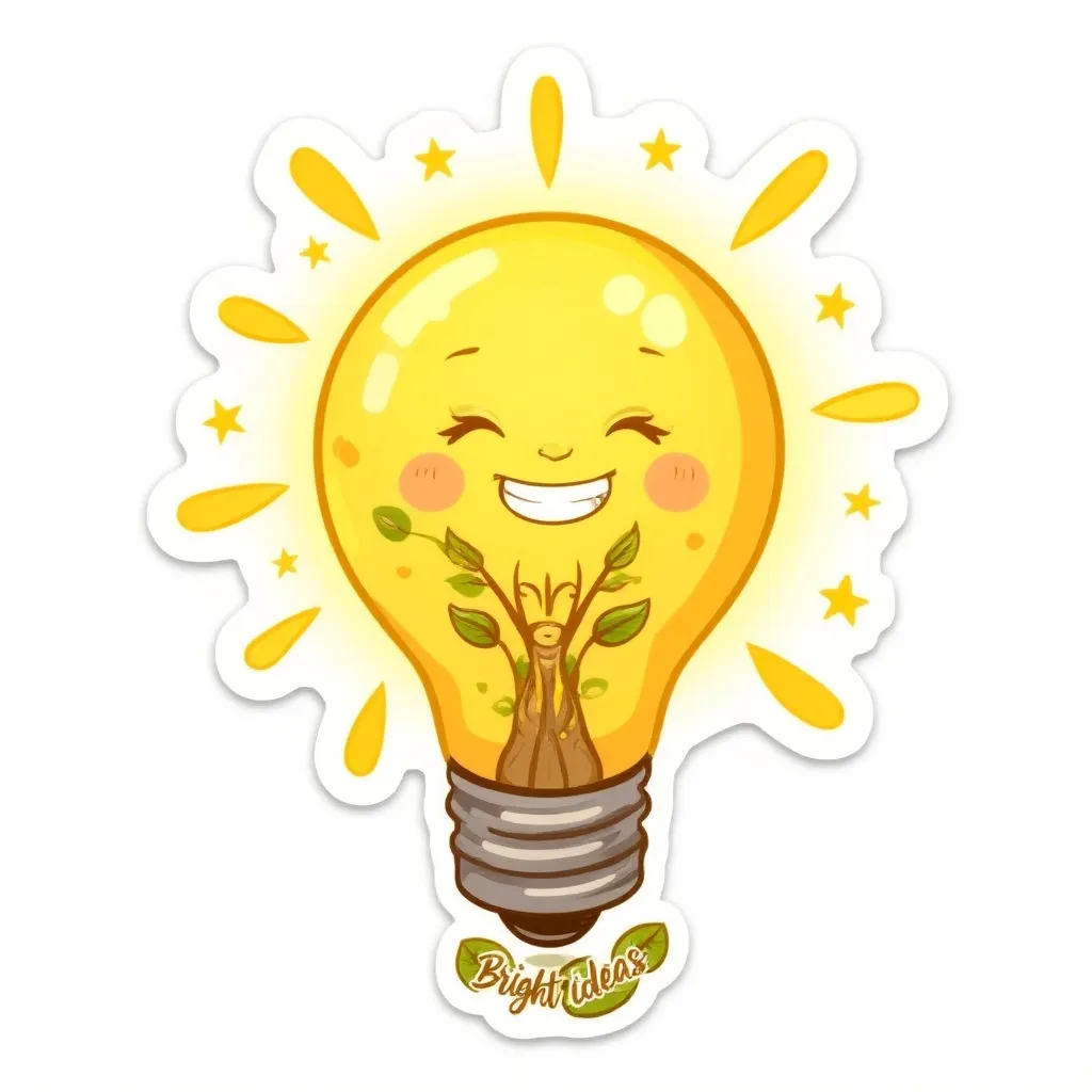 Flux Sticker Lora example 3