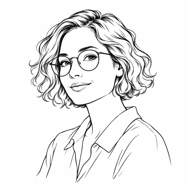 De foto a dibujo lineal