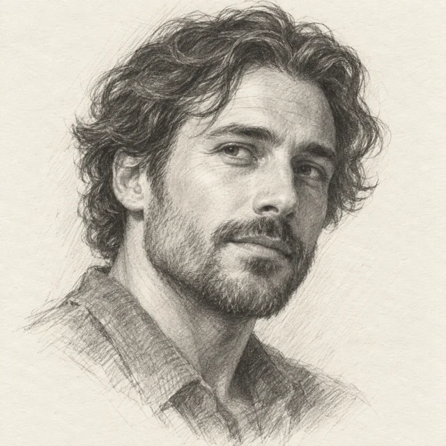 Retrato a lápiz