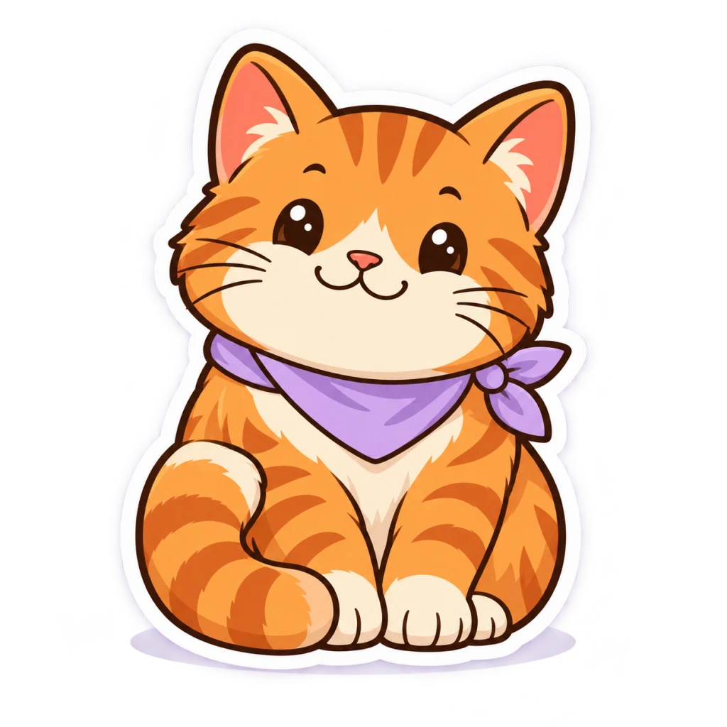 Sticker kawaii