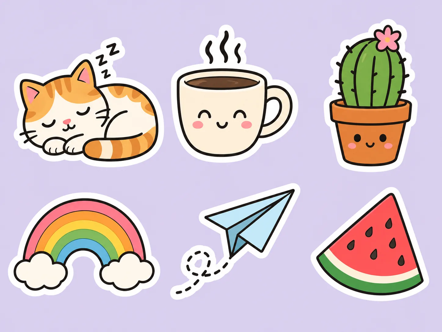 Sticker và minh họa