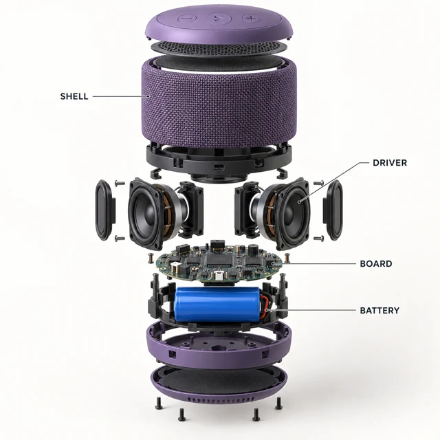 Exploded product diagram