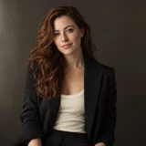 Editorial studio portrait