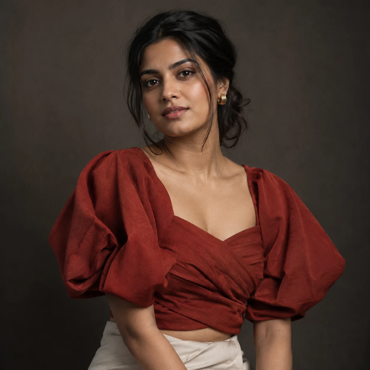 Portrait de studio style magazine