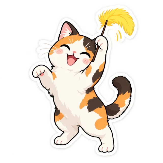 Pegatina kawaii