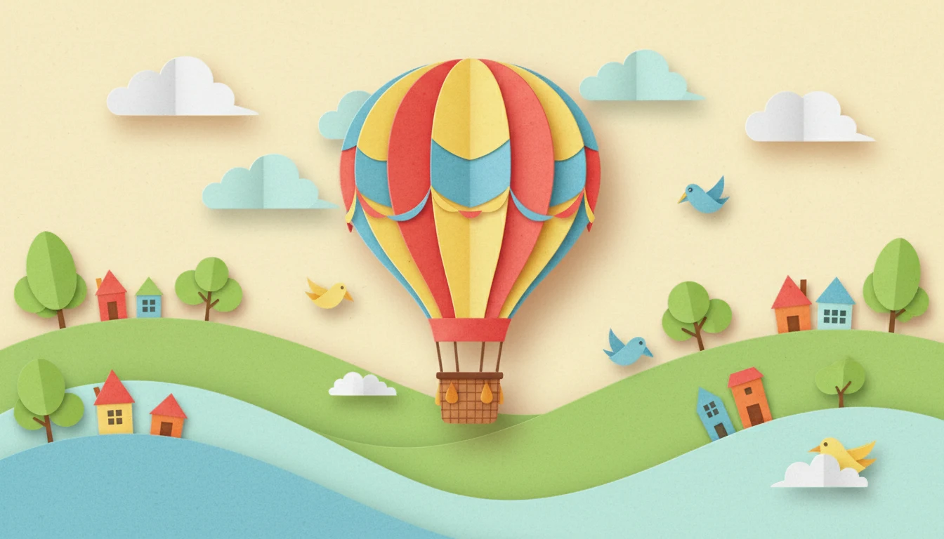 Layered Paper Cut-Out Animation