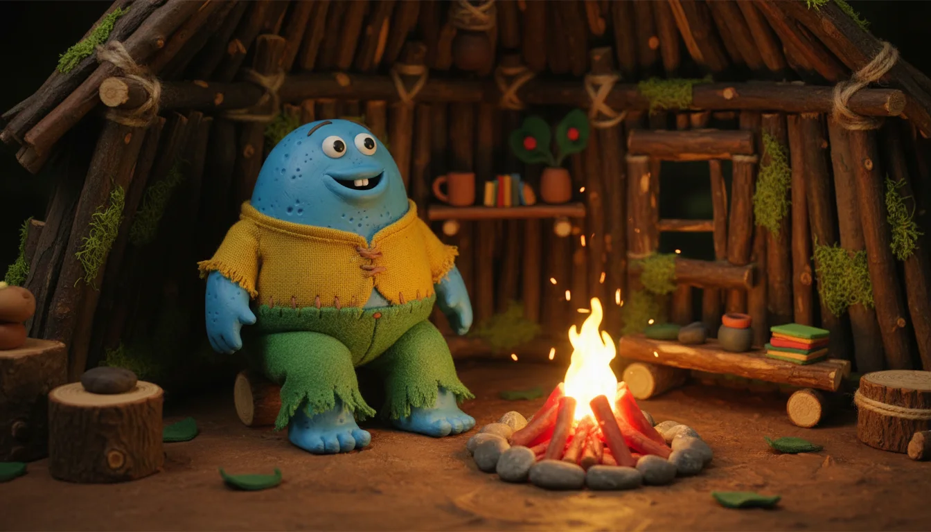 Stop-Motion Claymation Style