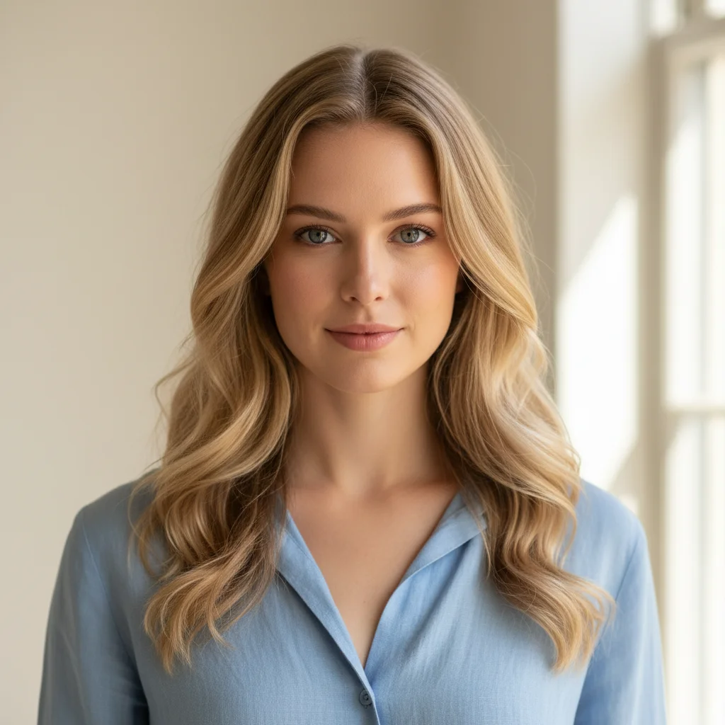 Good source photo example for AI Barbie filter - clear lighting, simple background