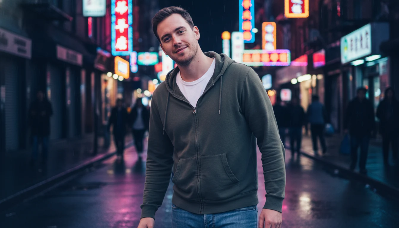 East-Asian Neon Street