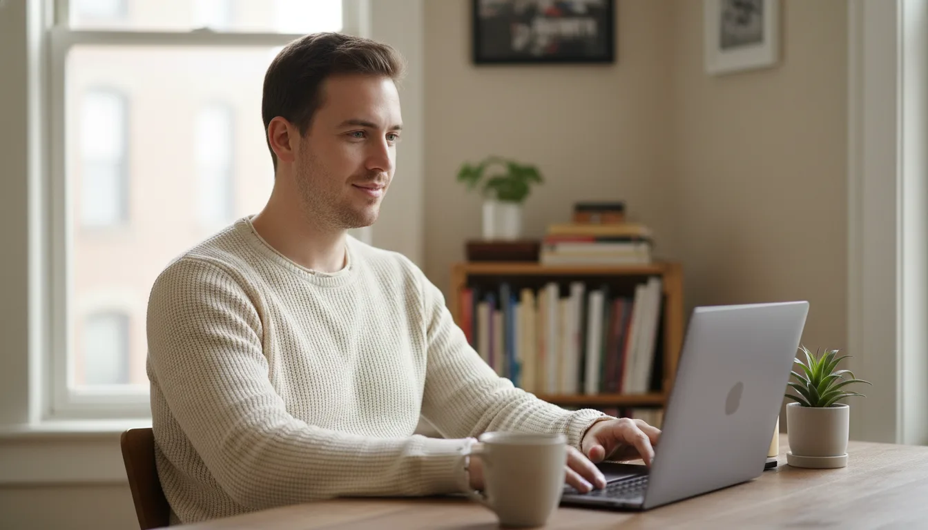 Candid Indoor Portrait
