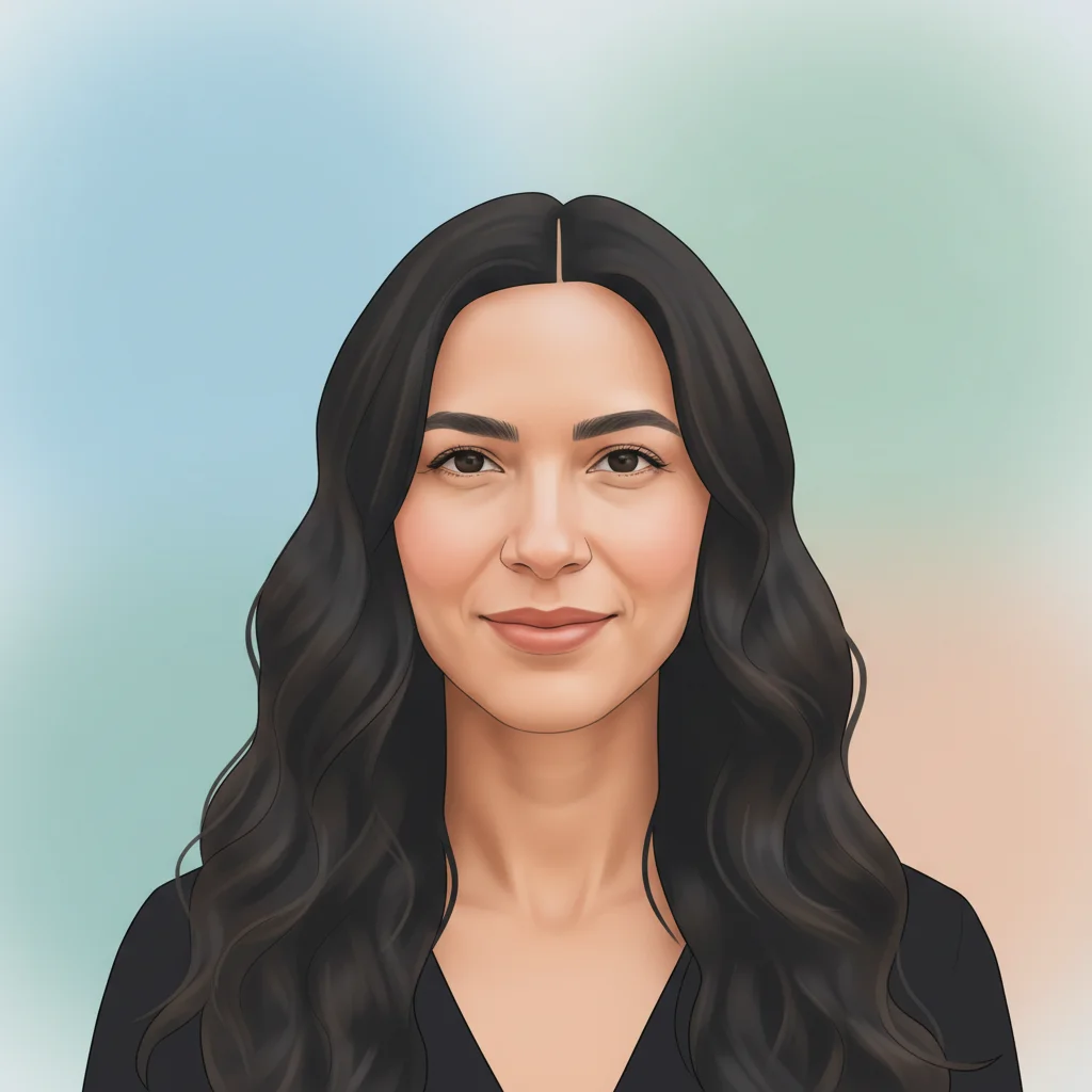 Calm Serene Caricature