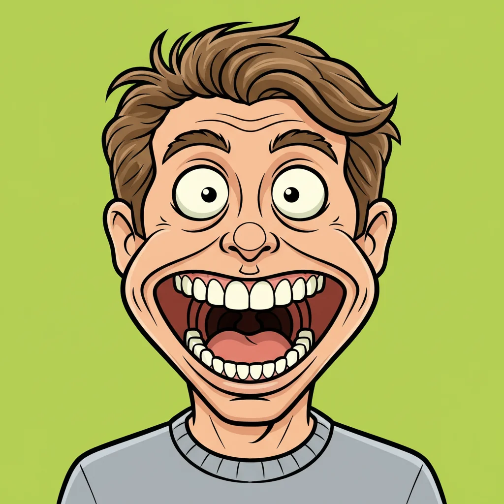 Meme Style Caricature