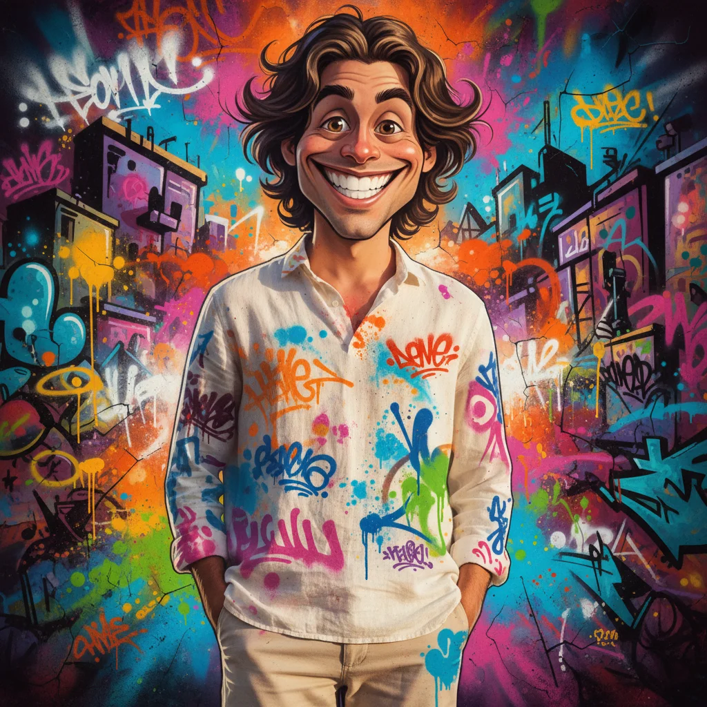 Street Art Caricature