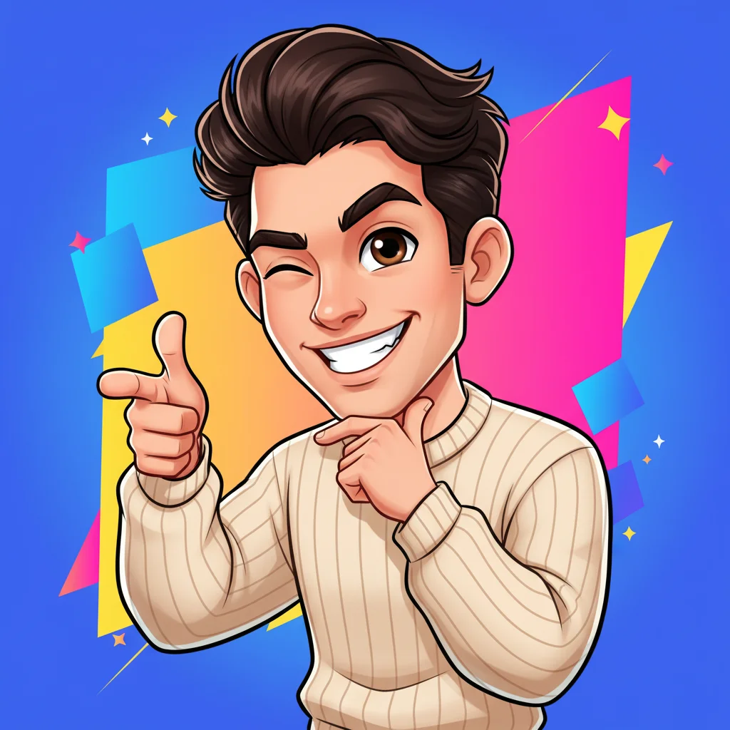 TikTok Style Caricature