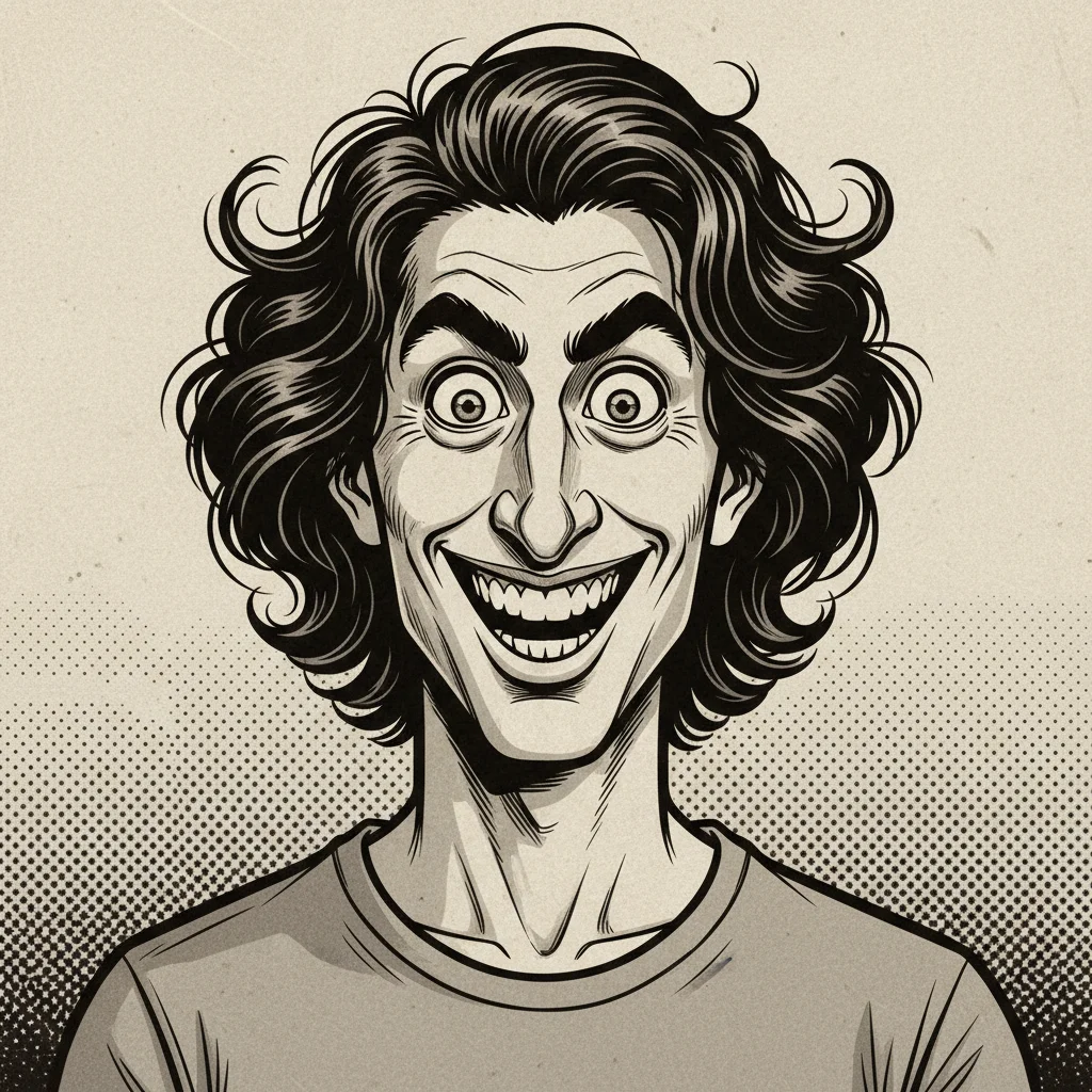 Vintage 1920s Caricature