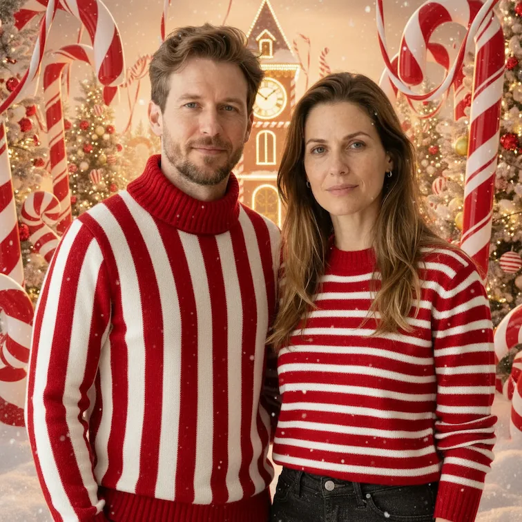 View Candy Cane AI AI Prompt details and examples Candy Cane AI Transformation Example - Nano Banana AI Prompt - New, Popular, Trending