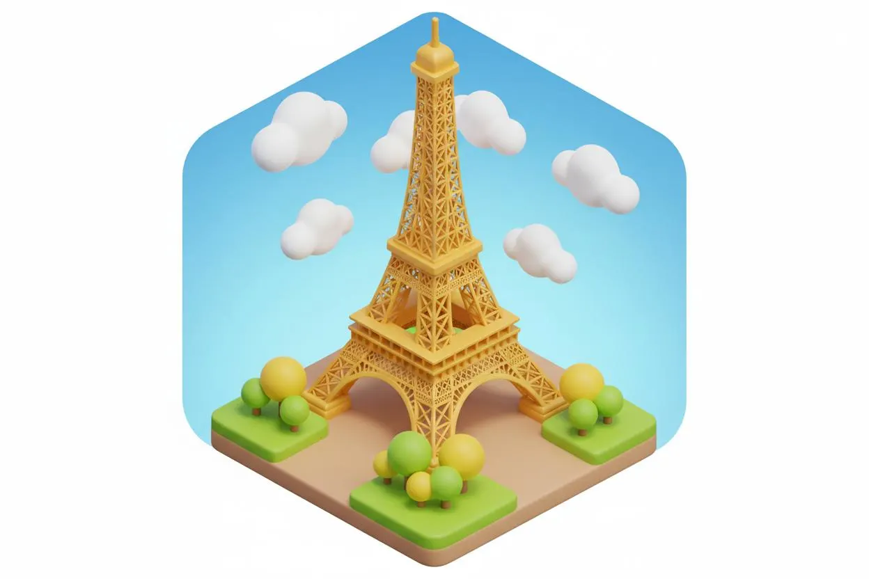 Cute 3D Building