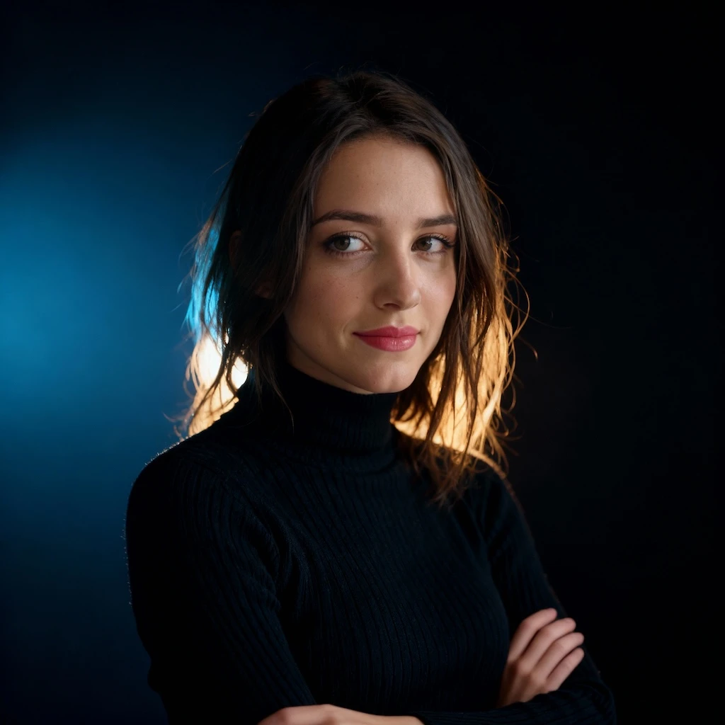 View Rim Light Portrait AI Prompt details and examples Rim Light Portrait Transformation Example - Nano Banana AI Prompt - New, Trending