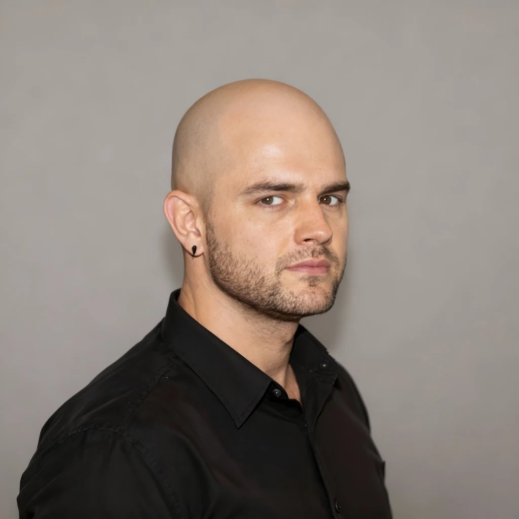 Bald Filter - AI-generated image using Seedream 4.0
