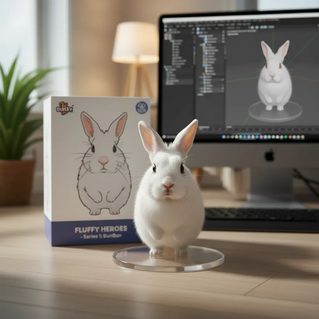 3D Figure Creator - AI-generated image using Seedream 4.0