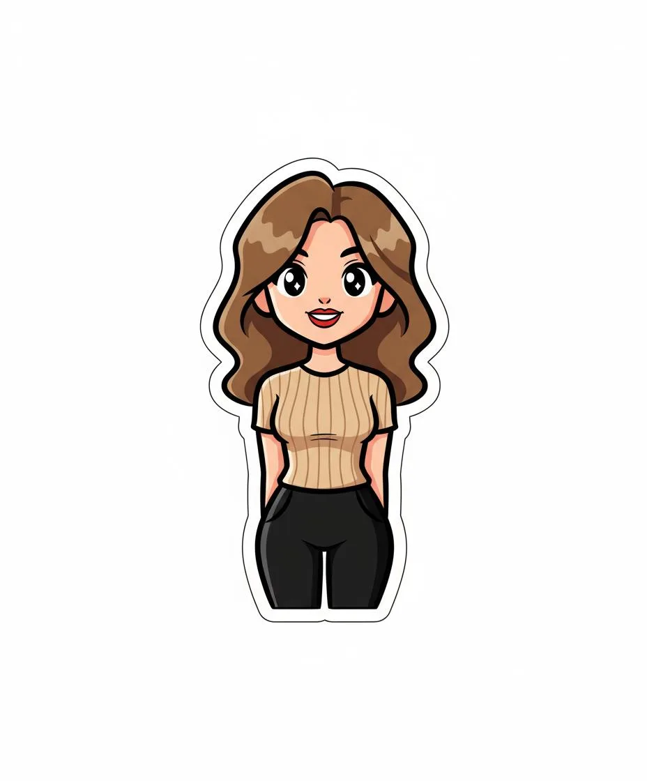 Stylized Stickers - AI-generated image using Seedream 4.0